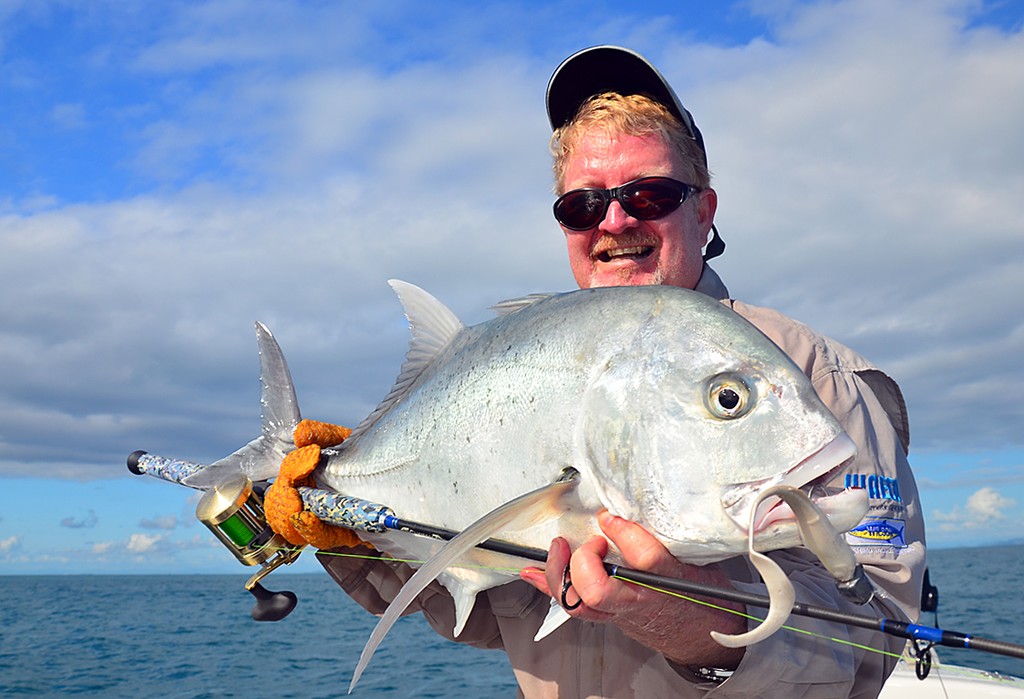 Trevally are the most common species when jigging.  They will take most jigs and often strike while you're in freespool. - The keys to quick jigging trips © Lee Brake